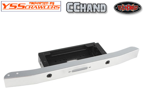 Classic Front Bumper with Lowered Winch Mount for Gelande Cruiser (Silver)