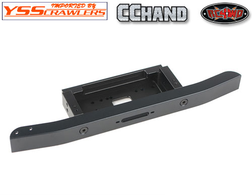 Classic Front Bumper with Lowered Winch Mount for Gelande Cruiser (Black)
