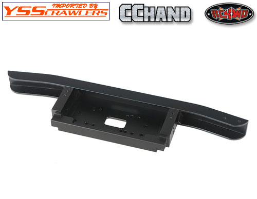 Classic Front Bumper with Lowered Winch Mount for Gelande Cruiser (Black)