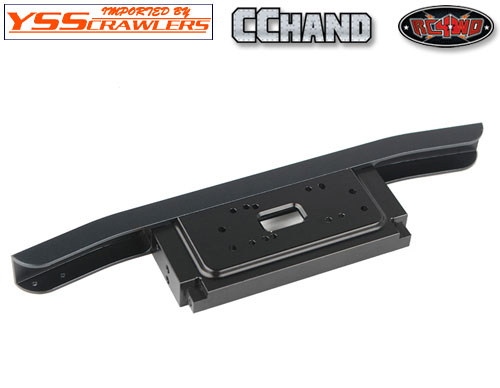Classic Front Bumper with Lowered Winch Mount for Gelande Cruiser (Black)