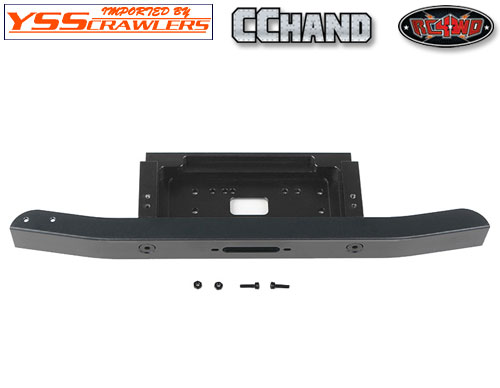 Classic Front Bumper with Lowered Winch Mount for Gelande Cruiser (Black)