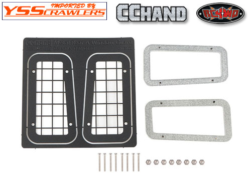 RC4WD Rear Small Window Guards for Gelande II D90/D110
