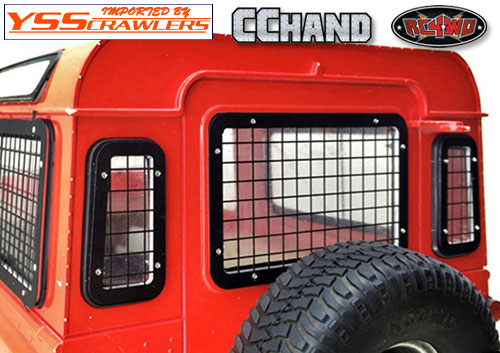 RC4WD Rear Center Window Guard for Gelande II D90/D110