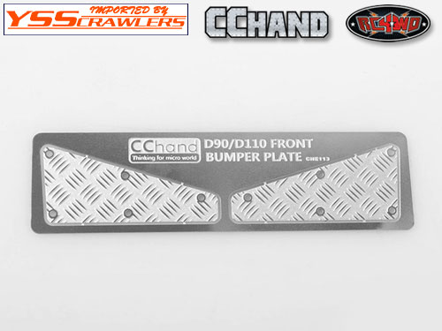 RC4WD Metal Front Bumper w/Stinger and Lights for Gelande II D90/D110