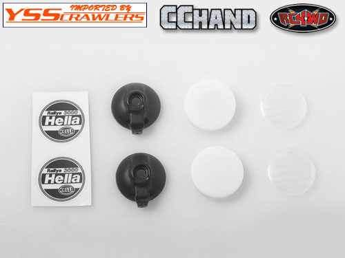 RC4WD Metal Front Bumper w/Stinger and Lights for Gelande II D90/D110