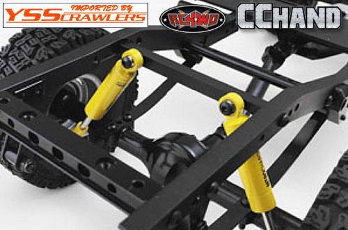 RC4WD Rear Shock Mount for TF2 LWB Chassis and Toyota LC70 Body