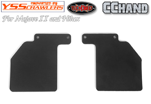 RC4WD  Rear Mud Flaps for Mojave II 2/4 Door Body Set