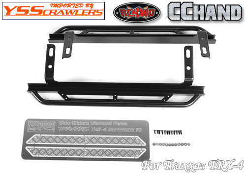  Rock Metal Side Pedals for Traxxas TRX-4!