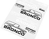 RC4WD Body Decals for TRX-4 '79 Bronco Ranger XLT (Style B)
