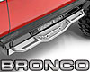 RC4WD Ranch Side Step Sliders for Traxxas TRX-4 Bronco![Silver]
