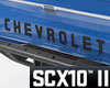 Rear Metal Logo for Axial SCX10 II 1969 Chevrolet Blazer (Black)