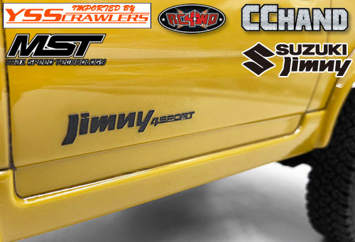 RC4WD Metal Emblems MST 1/10 CMX w/ Jimny J3 Body (Black)