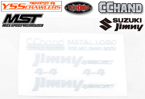 RC4WD Metal Emblems MST 1/10 CMX w/ Jimny J3 Body (White)