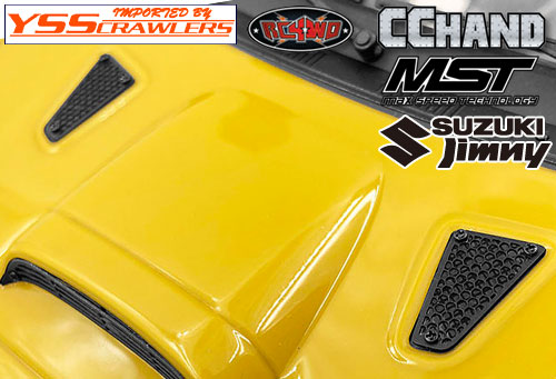 RC4WD Side Metal Hood Vents for MST 1/10 CMX w/ Jimny J3 Body