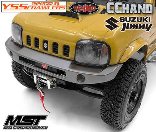 RC4WD Krug Front Bumper w/Winch Mount for MST 1/10 CMX w/ Jimny J3 Body