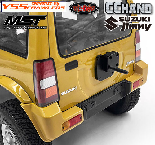 RC4WD No-Fuss Tire Holder for MST 1/10 CMX w/ Jimny J3 Body