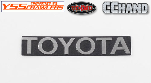 RC4WD Front Steel Toyota Grille Decal