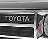 Front Steel Toyota Grille Decal!