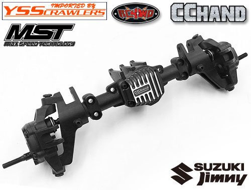 RC4WD Aluminum Diff Cover for MST 1/10 CMX w/ Jimny J3 Body (Black)
