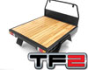 RC4WD Wood Flatbed w/ Mudflaps for TF2 Mojave Body!