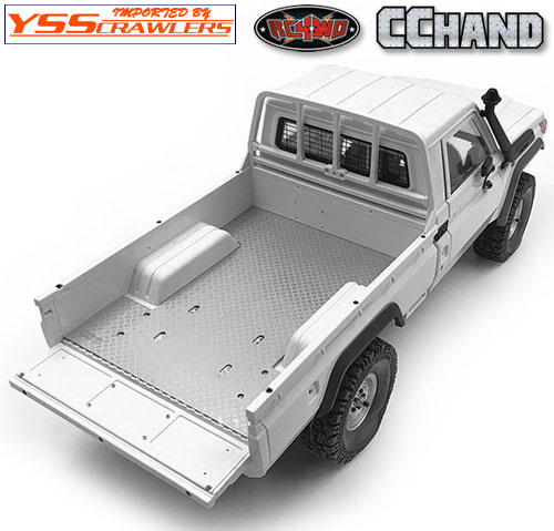 RC4WD Diamond Plate Rear Bed for RC4WD TF2 LWB Toyota LC70