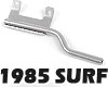 Steel Exhaust for Rear Inner Fenders for 1985 Toyota 4Runner Har