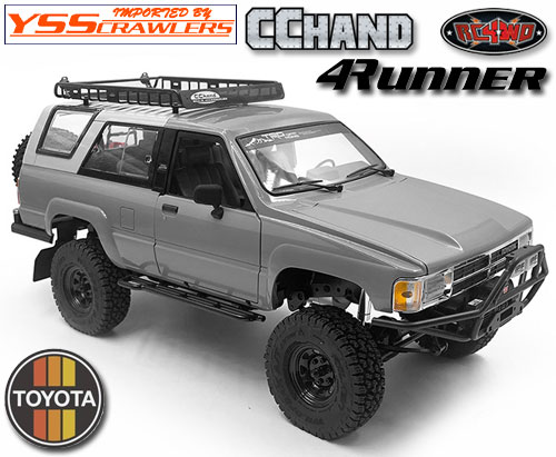 RC4WD Choice Roof Rack w/Rear Lights for 1985 Toyota 4Runner Hard Body