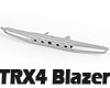 Bucks Rear Bumper for Traxxas TRX-4 Chevy K5 Blazer (Silver)