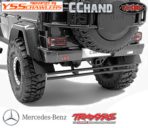 RC4WD Rear Mud Flaps for Traxxas Mercedes-Benz G Trucks