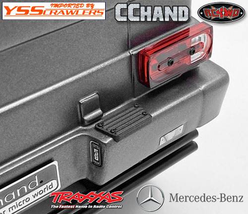 RC4WD No-Slip Rear Bumper Step Cover for Traxxas Mercedes-Benz G Trucks