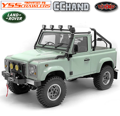 RC4WD Classic Front Winch Bumper for RC4WD Gelande II 2015 Land Rover Defender D90