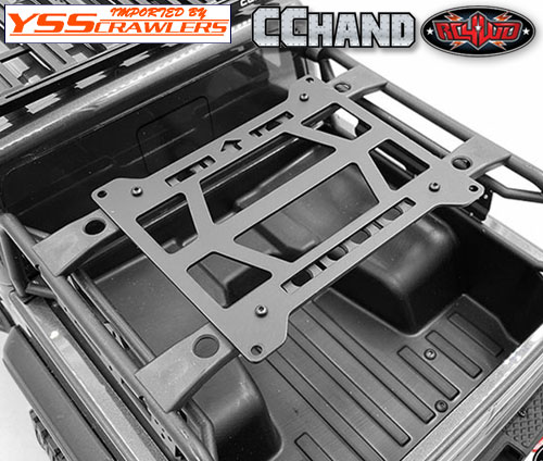 RC4WD Adventure Rooftop Tent Steel Rack for Axial 1/10 SCX10 III Jeep JT Gladiator