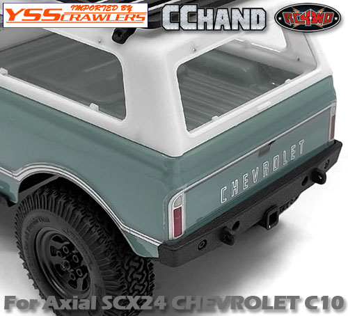 RC4WD Micro Series Rear Bumper for Axial SCX24 1/24 1967 Chevrolet C10