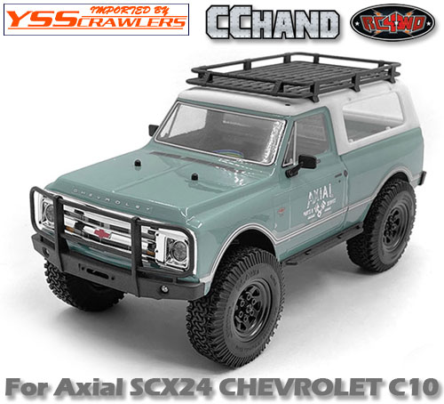RC4WD Tube Roof Rack w/ Flood Lights for Axial SCX24