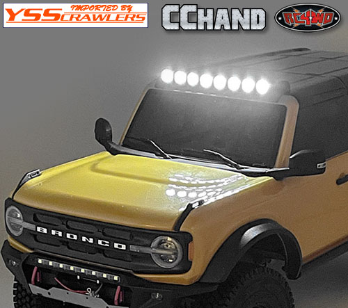 RC4WD LED Light Bar for Traxxas TRX-4 2021 Bronco (Round)
