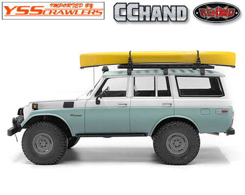 RC4WD Flat Roof Rack for RC4WD Trail Finder 2 Truck Kit 