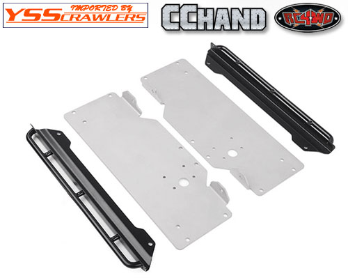 Chassis Side Guard W/ Sliders for RC4WD Trail Finder 2 Truck Kit 