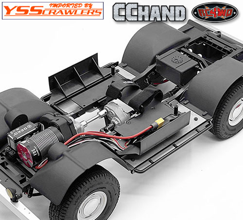 RC4WD Chassis Side Guard And Sliders W/ Switch Box for RC4WD Trail Finder 2 Truck Kit 
