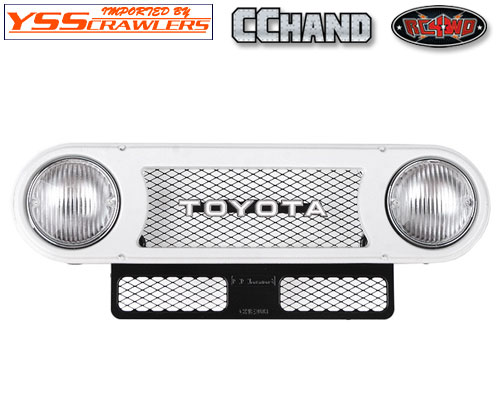 RC4WD Detailed 40 Grille for RC4WD Cruiser Body (White)
