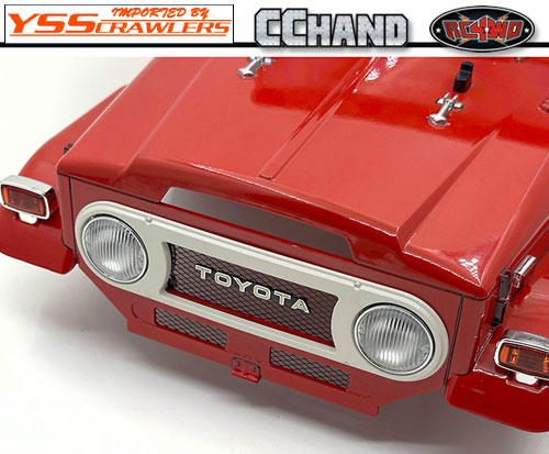 RC4WD Detailed 40 Grille for RC4WD Cruiser Body (White)