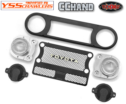 RC4WD Detailed 40 Grille for RC4WD Cruiser Body (Black)