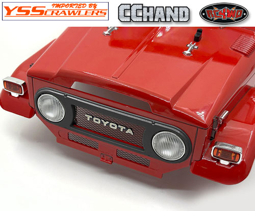 RC4WD Detailed 40 Grille for RC4WD Cruiser Body (Black)