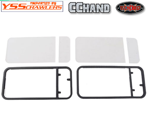 RC4WD Transition Side Rear Windows for RC4WD Cruiser Body
