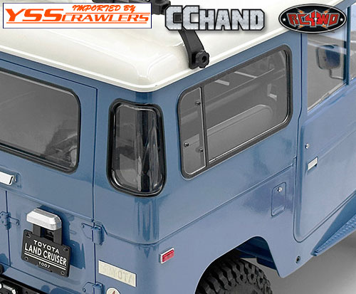 RC4WD Transition Side Rear Windows for RC4WD Cruiser Body