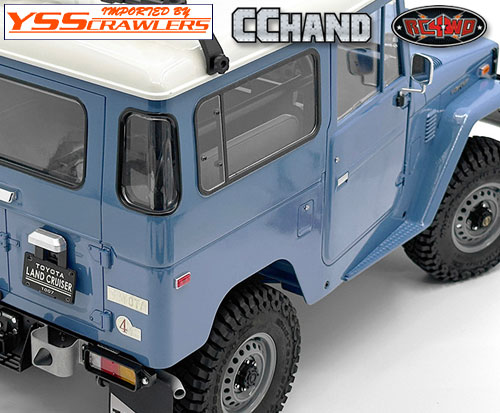 RC4WD Transition Side Rear Windows for RC4WD Cruiser Body