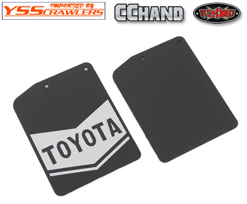 RC4WD Mud Flaps for Journey Bumper RC4WD Gelande 2 Cruiser (Version 2)