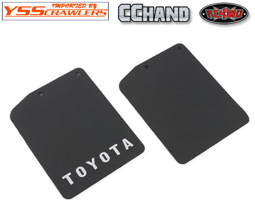 RC4WD Mud Flaps for RC4WD Gelande 2 Cruiser (Version 1)