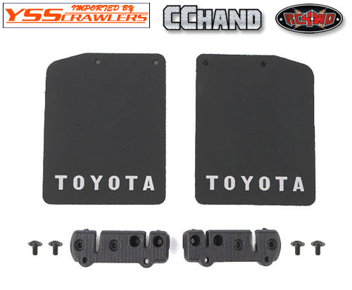 RC4WD Mud Flaps for RC4WD Gelande 2 Cruiser (Version 1)