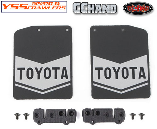 RC4WD Mud Flaps for RC4WD Gelande 2 Cruiser (Version 2)