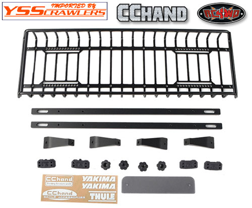 RC4WD Vision Roof Rack and Bars for RC4WD Cruiser Body
